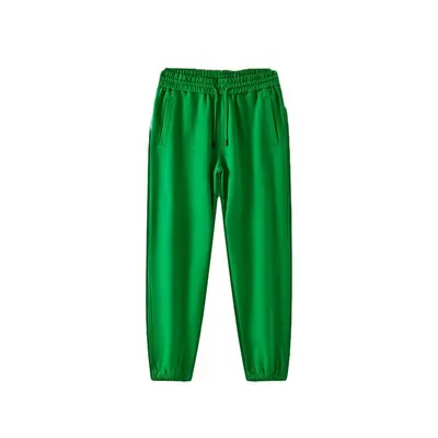 Men's Sweatpants, 400G Terry Cotton, Solid Color, Loose Fit, Tapered Leg - 6