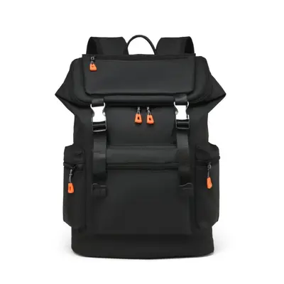 Erkek seyahat sırt çantası, çok işlevli, laptop compartmanı, pürüzüz renk