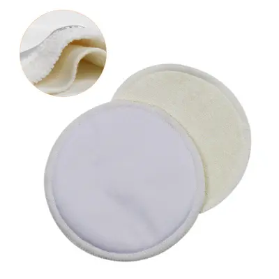 Thickened 4-Layer Nursing Breast Pads, Night Use, Antibacterial Bamboo Fiber - 7
