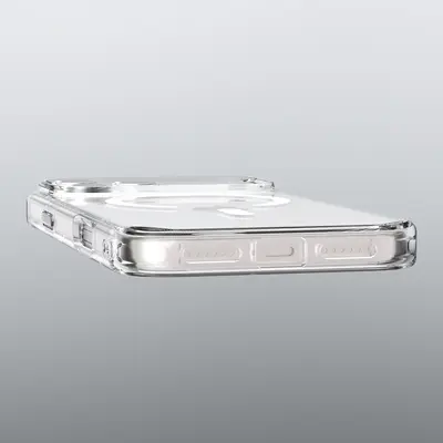 Transparent Magnetic Phone Case for Apple iPhone 18 Pro Max, Full Camera Button Protection