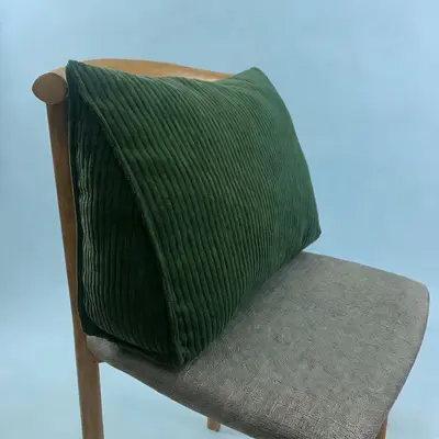 Backrest Cushion for Bed and Office Chair, Triangle Lumbar Support - 7