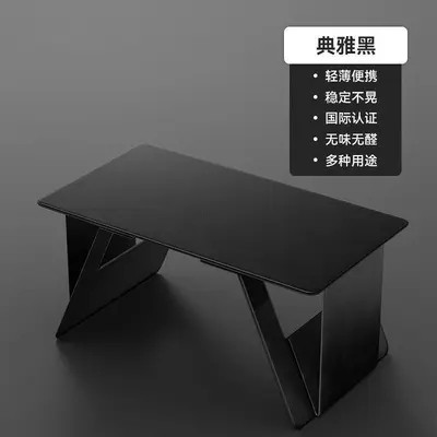 Car multifunctional foldable table rear seat laptop desk storage shelf car home dual-purpose lightweight foldable car small table - 9