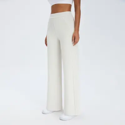 Athena Lulu waffle yoga pantolonu, yüksek bel, düz kesim