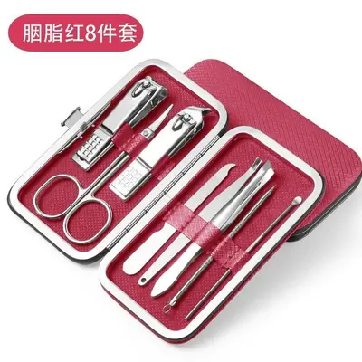 指甲刀套装全套指甲剪指甲钳修脚趾甲大号鹰嘴钳修脚工具包修甲刀 - 8