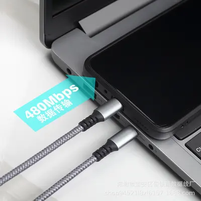 CC hızlı şarj kablosu, C tipi şarj kablosu için uygundur Huawei veri kablosu 100cm araç hızlı şarj - 5