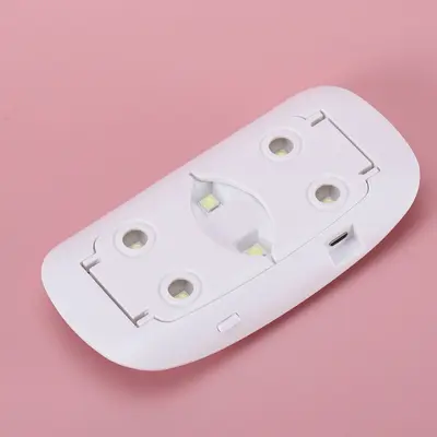 Sunmini Fare Tırnak Lambası Mini El Katlanır Fototerapi Makinesi Tırnak Pişirme ve Kurutma Lambası UV Kürleme Fototerapi Lambası