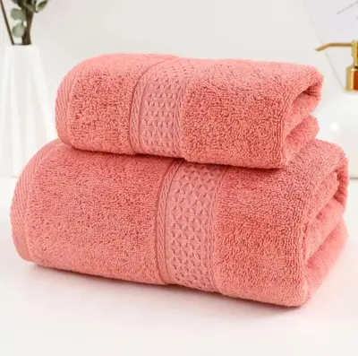 Pure Cotton Face Towel, Soft and Absorbent, Lint-Free - 13