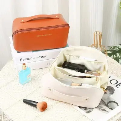 Portable Large-Capacity Pillow-Shaped Travel Cosmetic Bag - 3