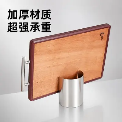 Stainless Steel Kitchen Pot Lid Rack with Ladle and Spatula Holder