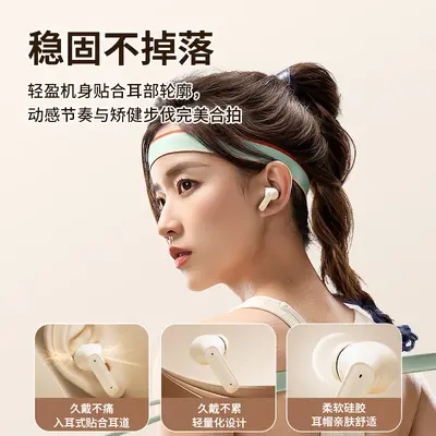 Wholesale 2025 New Model 895B S510 Digital Display Bluetooth Earbuds Noise Cancelling No Sound Leakage Comfortable Zero Latency Earphones