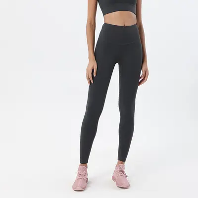 Kadın Elmas Çift Yüzlü Yoga Pantolonu, Çıplak His, Yüksek Bel, Kalça Kaldırıcı - 8