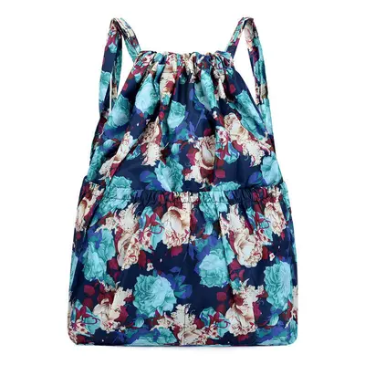 Large Lightweight Foldable Drawstring Backpack for Outdoor and Shopping - 11
