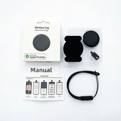 Universal Bluetooth-Tracker mit Magnet und wasserdichtem Design für Apple Find My und Android - Globaler Positionierer für Haustiere und Gegenstände