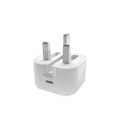 PD20W/35W Schnelllade-Ladestecker nach britischem Standard, kompatibel mit Apple-Ladegerät, klappbarer Ständer, UKCA-zertifiziert, USB-C-Anschluss