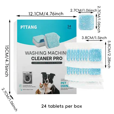 Household Washing Machine Drum Cleaning Tablets, Disinfecting and Deodorizing - 7