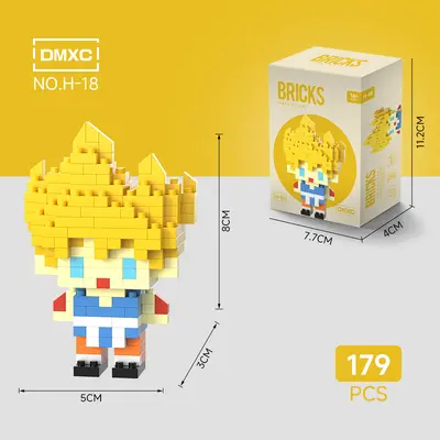 Compatible Universal Micro Particle Building Blocks, Children's Educational Toy