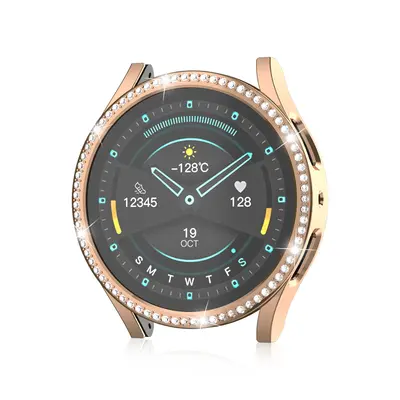 Diamond-Look Protective Case for Samsung Galaxy Watch5/6/7FE, 40/44 mm