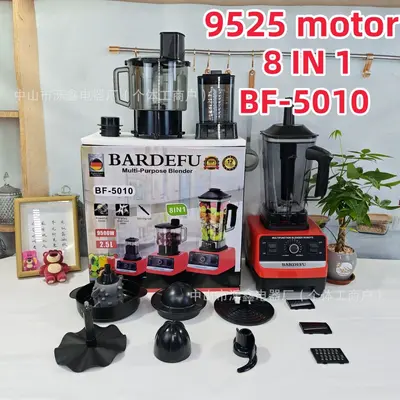 6-in-1 blender, stainless steel ice crusher - 11