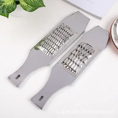 无磁不锈钢土豆擦丝刨家用精品厨房工具萝卜丝黄瓜丝多功能切菜器 - 1