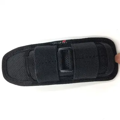 UltraFire 401 402 Long Flashlight Waist Pouch with 360° Rotating Belt Clip