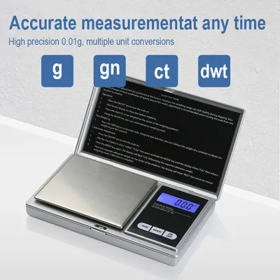 Üreticiden doğrudan tedarik edilen, mikro ölçekli 0.01g altın terazisi, gram terazisi CX258 tartım elektronik terazisi, mücevher terazisi.