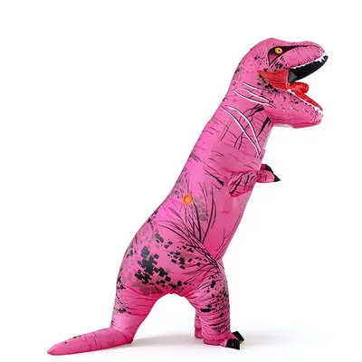 Tyrannosaurus Rex şişme dinozor kostümü, ebeveyn-çocuk rol yapma - 9