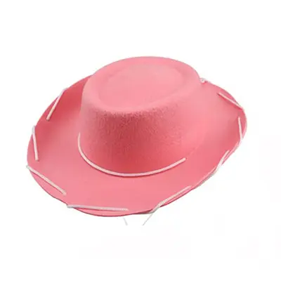 Western Cowboy Hat for Cosplay and Halloween, Large Brim, Non-Woven