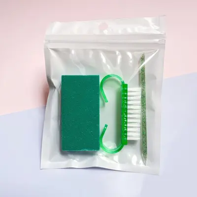 Portable nail care kit with clippers, file and tools - 11