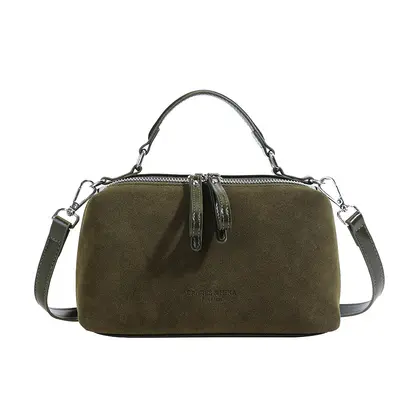 Women's PU Shoulder Bag, Large Capacity, Crossbody Strap - 9