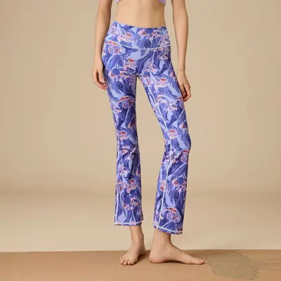 26 Print Yoga Pants Women High Waist Flare - 12