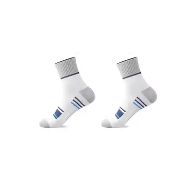 Zhuji Socken für Herren, Mittelbund-Socken, Vier-Jahreszeiten-Geruchsschutz, atmungsaktiv, Farbblockstreifen, lässige Baumwollsocken, klassische Business-Socken, Großhandel - 10