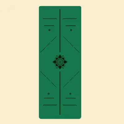 Doğal kauçuk yoga matı, PU deri, kuru ve ıslak kaymaz, AB standardı - 8