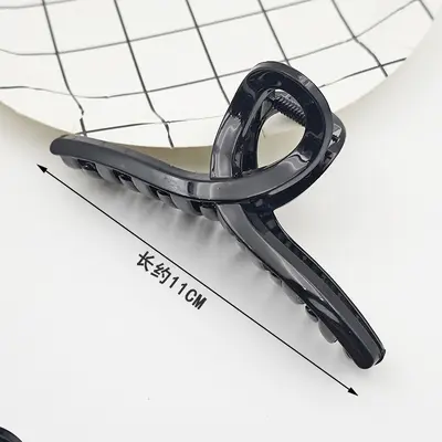 Große Haarklammer mit Haifisch-Design für Damen, hochwertige Haarklammer für den Hinterkopf, Haaraccessoires mit DIY-Baseclip zum Großhandelspreis. - 12