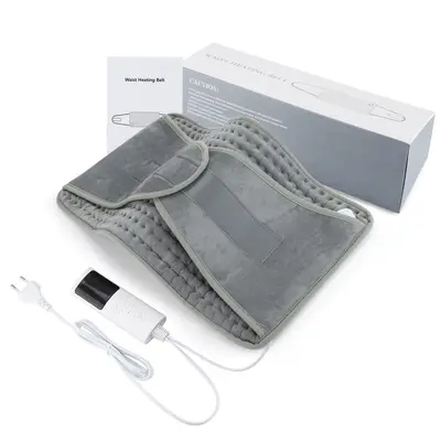 Heated Waist Belt, Winter Thermal Lumbar Support, Velcro