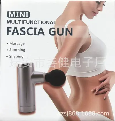 Mini Massage Gun, USB Rechargeable Pocket Vibration Muscle Relaxer