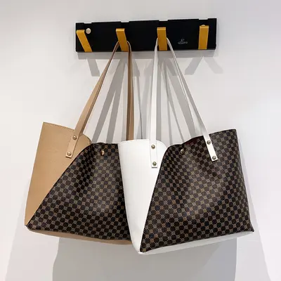 Moda Kadın Tote Çanta, Omuz ve Alışveriş Çantası - 2