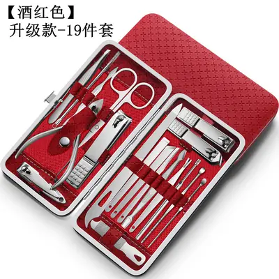 Nail clipper set, nail scissors and foot care tools - 7