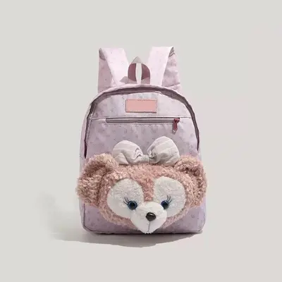 2025 Women's Cartoon Plush Backpack, Large Capacity - 10