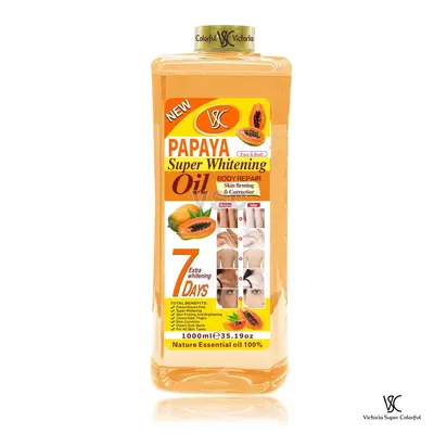 Kurkuma-Öl 1000 ml, feuchtigkeitsspendendes Massageöl gegen dunkle Flecken - 11