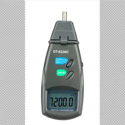 DT-2234C+ Laser Tachometer for Mechanical Speed Measurement - 5
