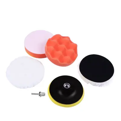 Cross-border spot 3 inch foam polishing pad set paint grinding polishing buffing tool scratch repair foam wheel - 8
