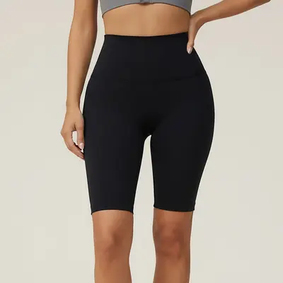 Große Größen Sporthose mit hohem Bund und Bauchkontrolle, hochelastisch, dünn - 13