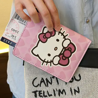 Sanrio Hello Kitty pasaport ve kart tutucu - 12