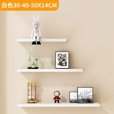 Wall-Mounted Single Board Multi-Layer Wall Shelf for Living Room - 13