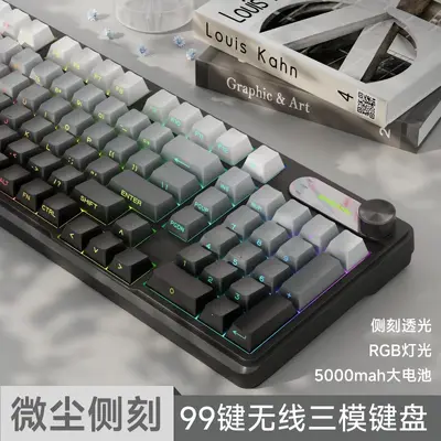Forerunner V102 mekanik hisli klavye mikro toz tarafı kazınmış e-spor oyunu adanmış fare seti bilgisayar ofisi - 12