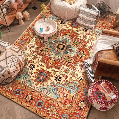 Patterned Living Room Rug, for Bedroom and Hotel Use