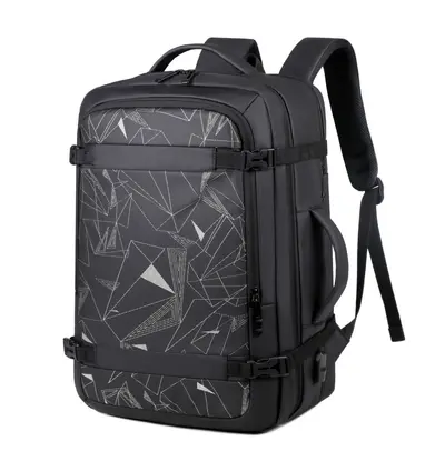 Large Capacity Waterproof Business Travel Laptop Backpack - 12