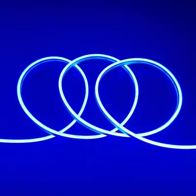 LED Silikon Neon Işık Şeridi 12V Esnek Süper Yüksek Parlaklık Dış Mekan Su Geçirmez Reklam Tabelası Şekil Yazı Yumuşak Işık Şeridi - 9