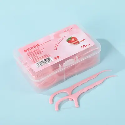 Yaratıcı meyve aromalı diş ipi aile paketi, ayrı ayrı paketlenmiş, taze nefes, derin temizleme eseri, taşınabilir renkli diş ipi - 10