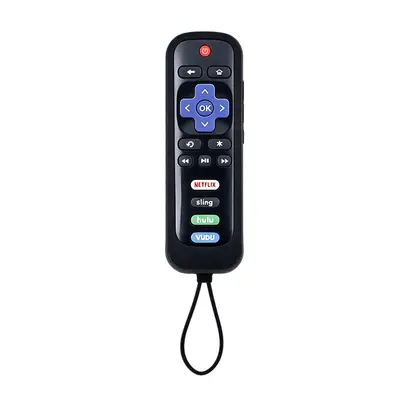 Silicone Case for ROKU TV Remote with Strap, Anti-Drop and Anti-Slip - 9